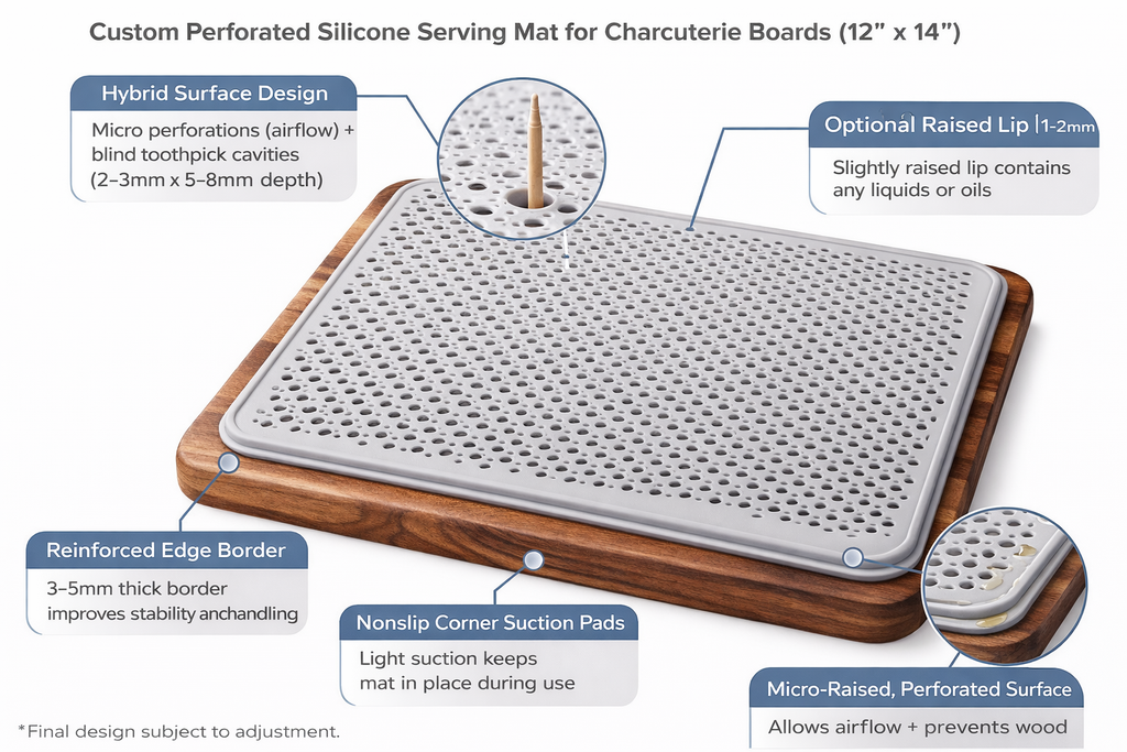 Board Bestie™ Cooling Charcuterie Mat System